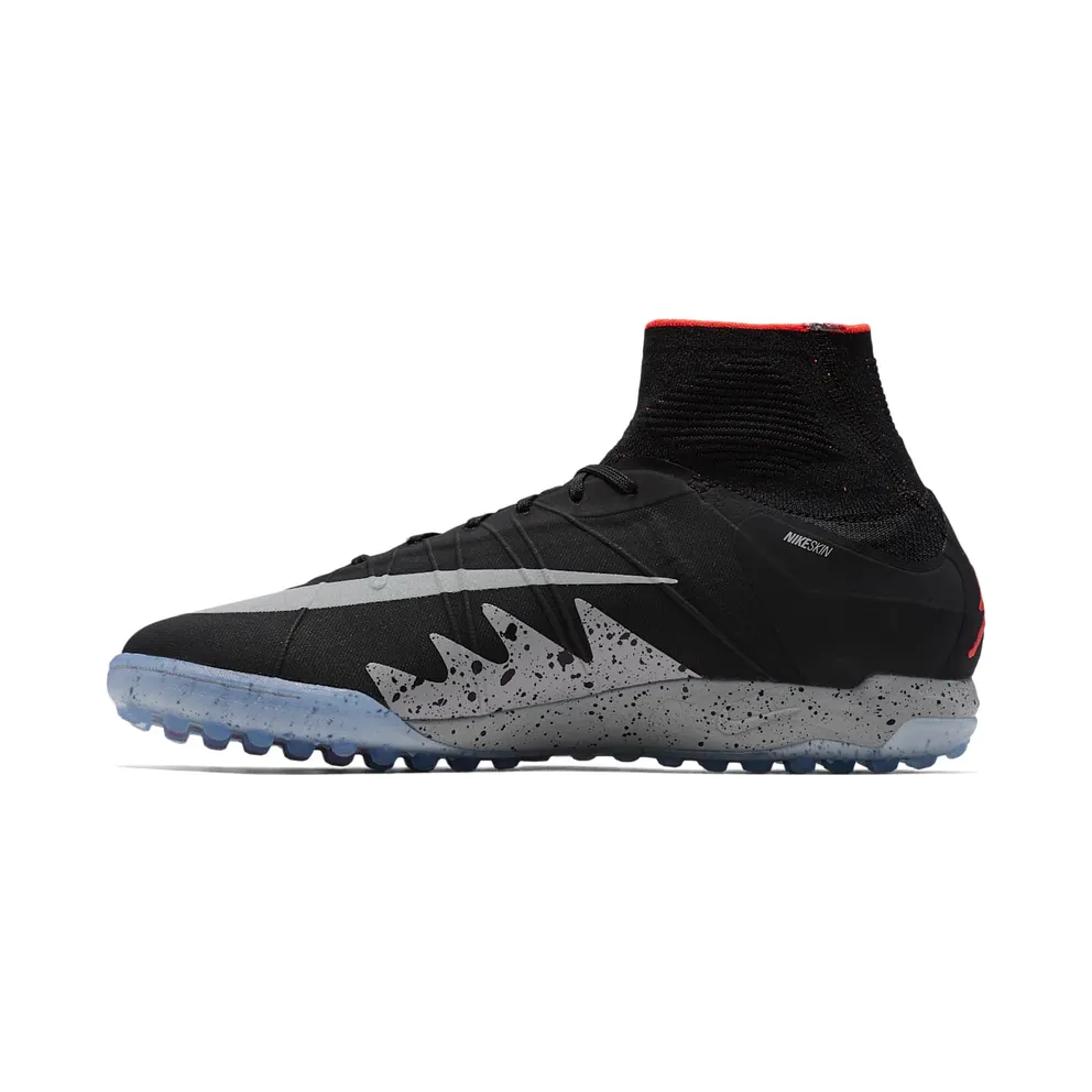 Nike Hypervenomx Proximo NJR TF Neymar x Jordan Black/Metallic Silver-Light Crimson-White (820134-006)