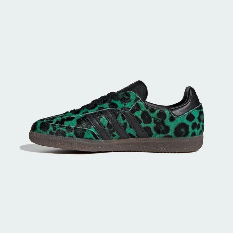 Adidas Samba OG Luipaardprint Screaming Green (HQ9374)