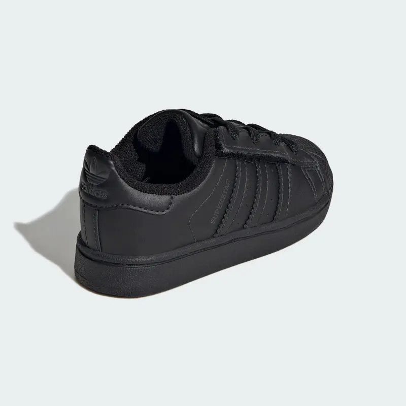 Adidas Superstar II Elastic Lace Kids Core Black / Core Black / Core Black (JR9415)