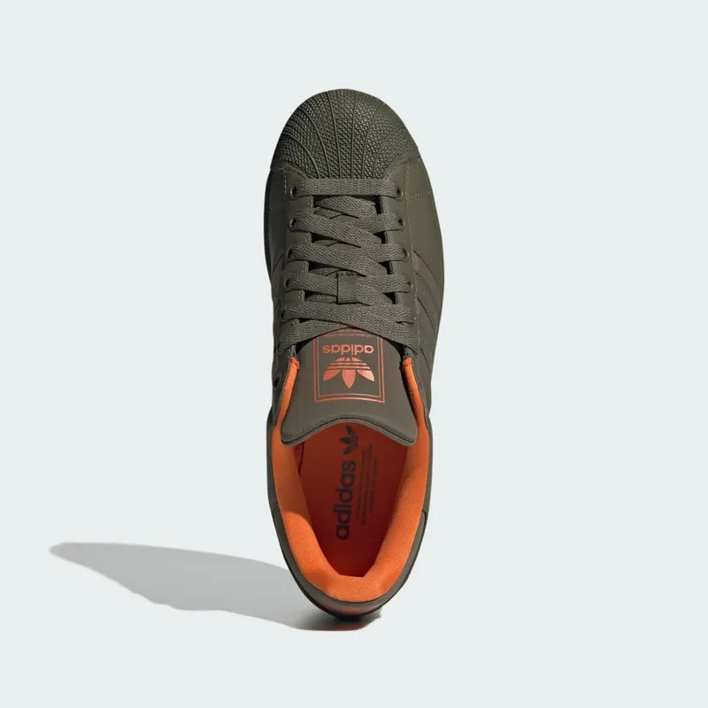 Adidas Superstar II Olive Strata / Olive Strata / Orange (JI0096)