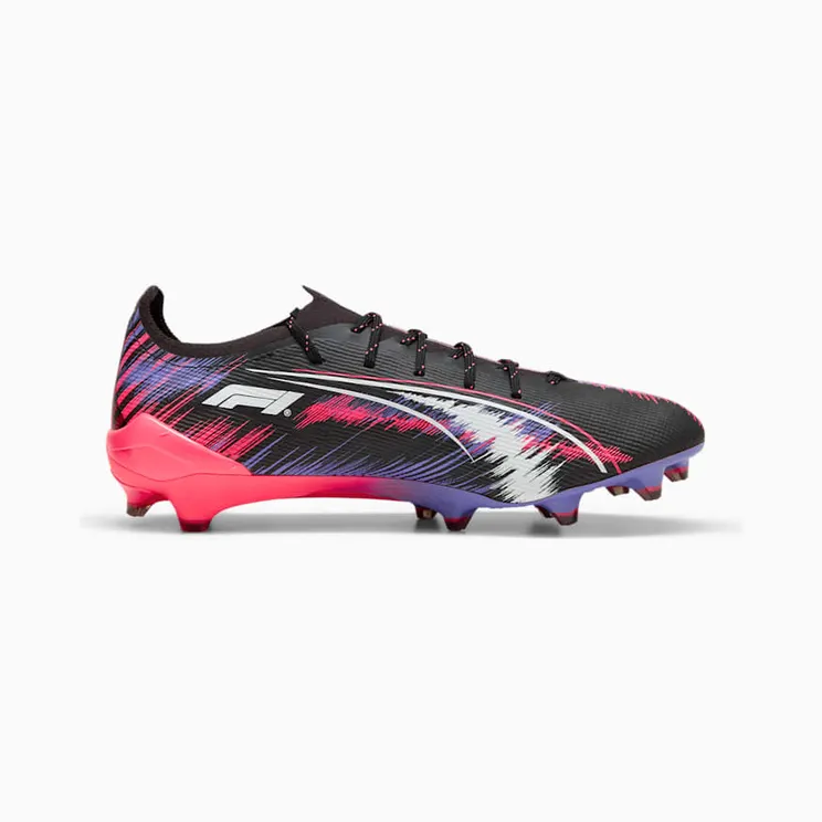 Puma Ultra 5 Ultimate F1 FG “Black/Pink/Purple” (108066-01)