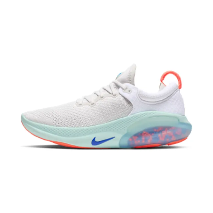 Nike Joyride Run Flyknit “White / Platinum Tint / Bright Mango / Racer Blue” (AQ2731-100)