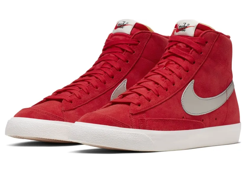 Nike Blazer Mid Vintage ‘University Red’ University Red/Metallic Silver-Sail (CJ9693-600)