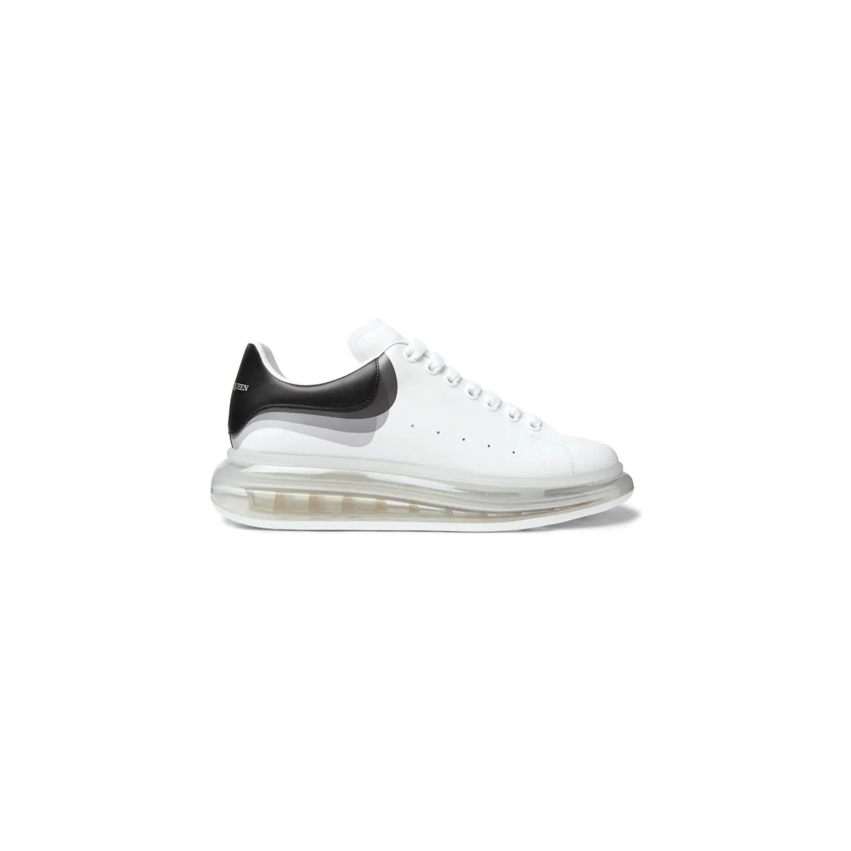 Alexander McQueen Oversized Black Clear Sole