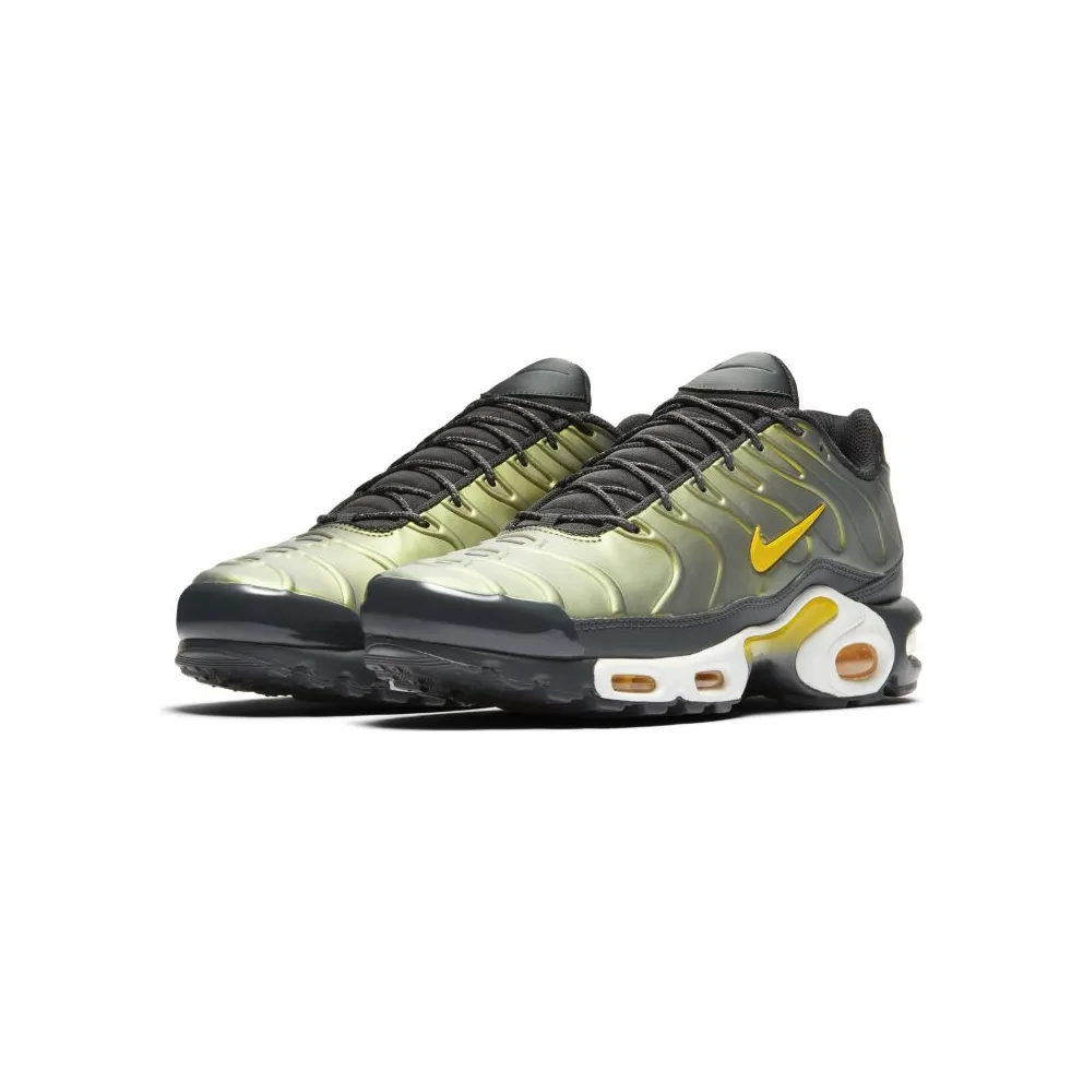 Nike Air Max Plus Liquid Metal Anthracite Anthracite/Amarillo-Summit White (AJ2013-005)