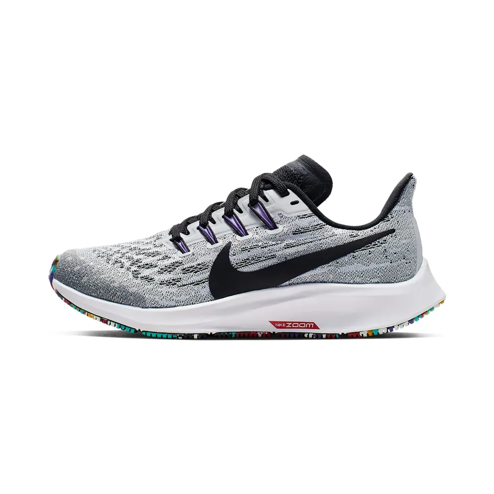 Nike Air Zoom Pegasus 36 White Black Hyper Grape (GS)