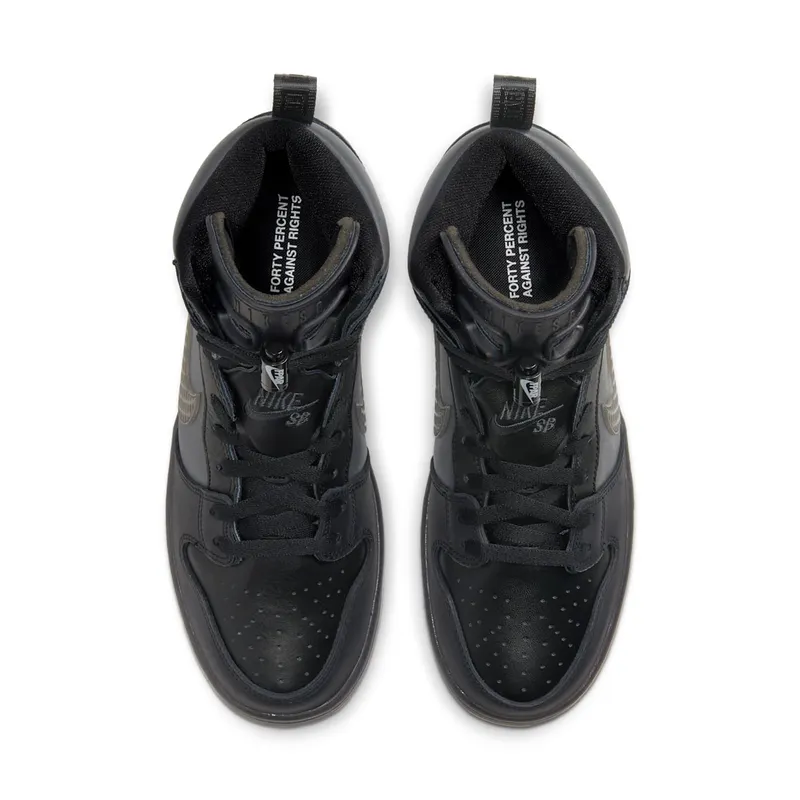 Nike SB Dunk High FPAR Black/Dark Grey-Black (BV1052-001)