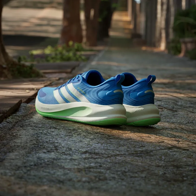 Adidas SUPERNOVA EASE 2 M Running Shoes Blue / Silver Metallic / Lime Burst (JQ3910)