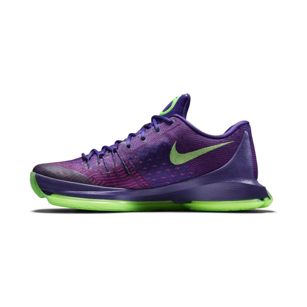 Nike KD 8 Suit Court Purple/Green Strike-Vivid Purple-Bright Crimson (749375-535)