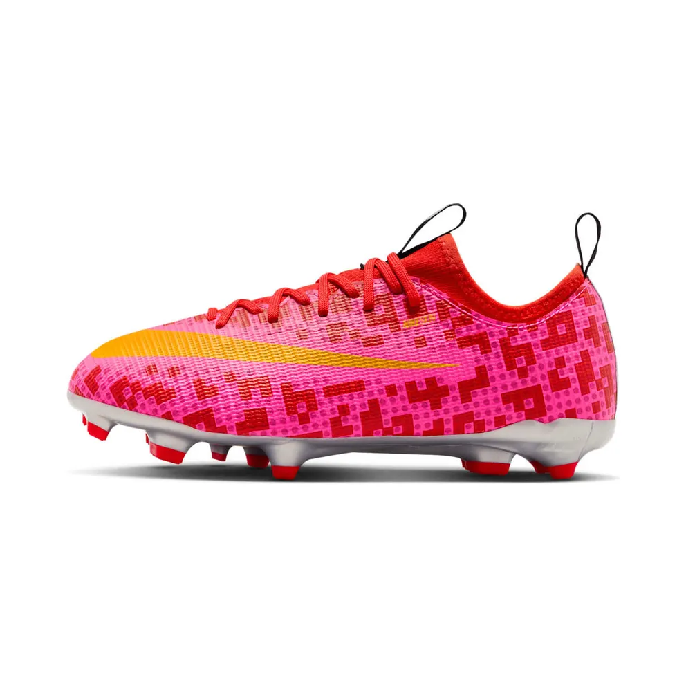 Nike Mercurial Vapor Academy Rush Red/Metallic Silver/Hyper Pink/University Gold (IQ3580-601)