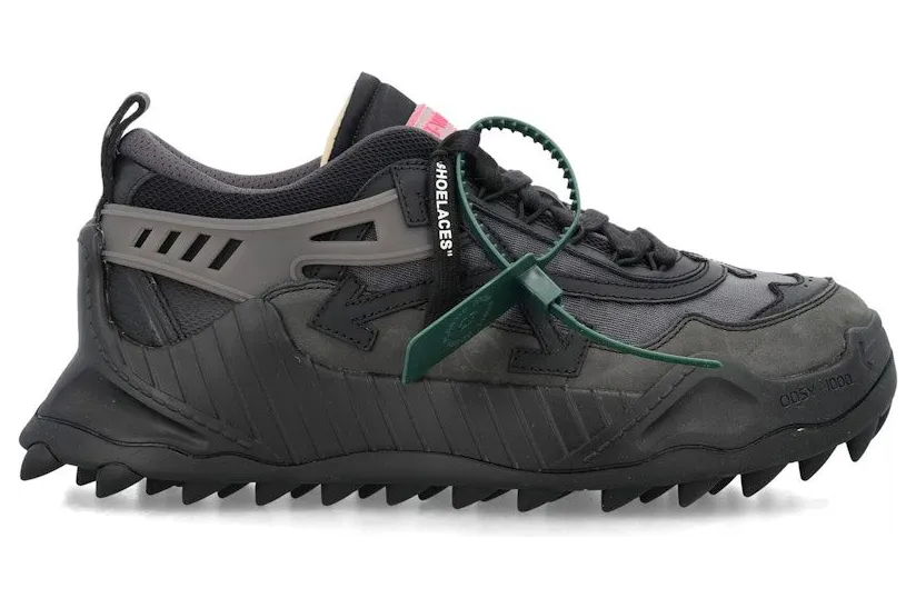 OFF-White Odsy-1000 Black Fucshia Grey (OMIA139C99FAB0021010)