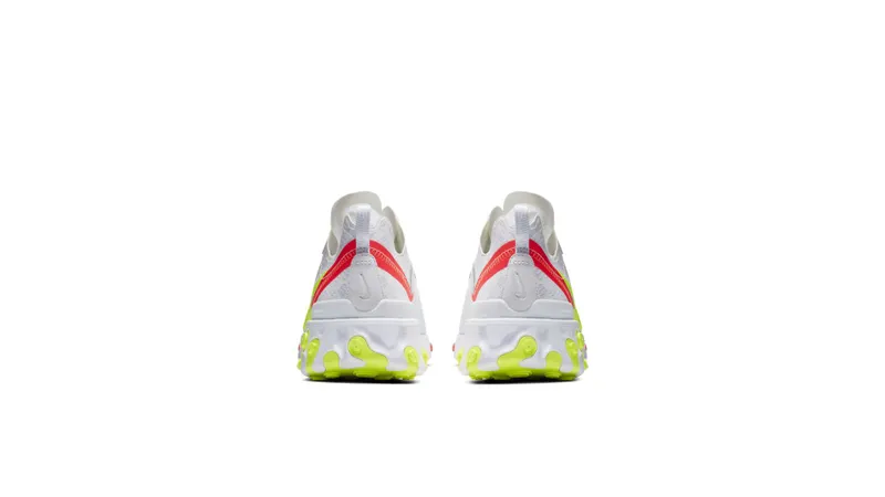 Nike React Element 55 White Crimson Volt White/Crimson-Volt (CJ0782-100)