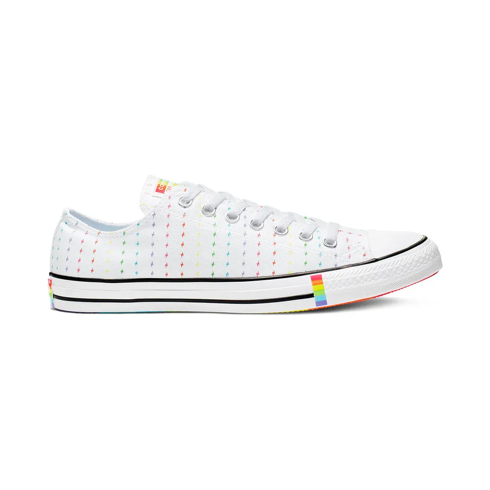 Converse Chuck Taylor All Star Ox ‘Pride Pattern’ White/Multi/Black (165717C)