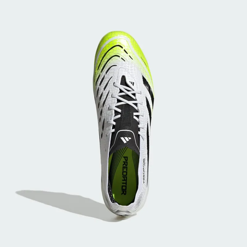adidas Predator Elite 2G/3G AG Cloud White Core Black Lucid Lemon (JH8879)
