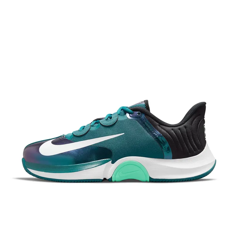 NikeCourt Air Zoom GP Turbo Hardcourt “Dark Teal Green / Black / Green Glow / White” (CK7513-324)