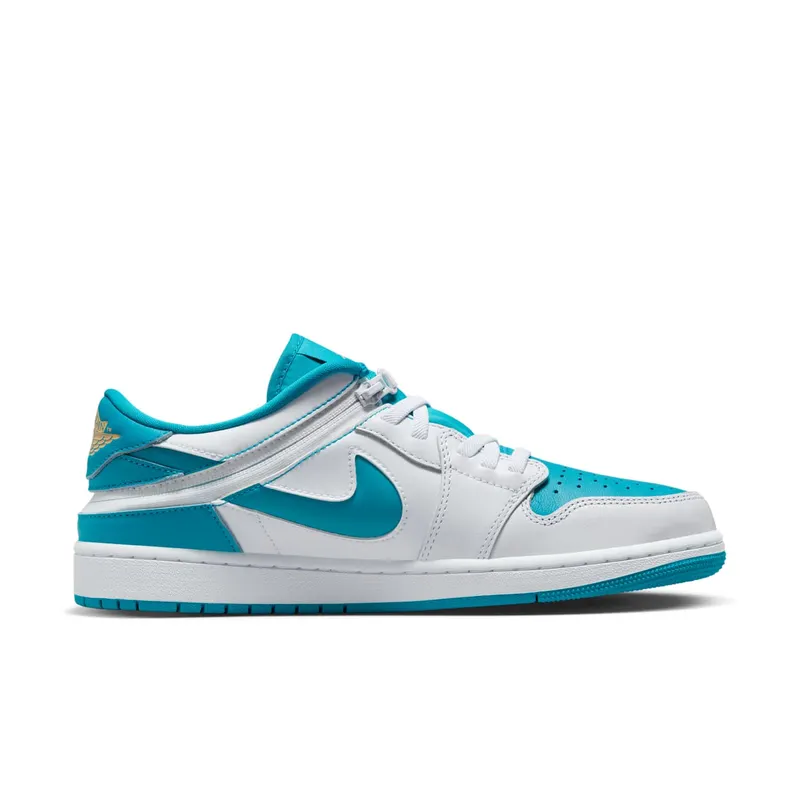 Jordan 1 Low FlyEase White Aquatone Celestial Gold (DM1206-174)