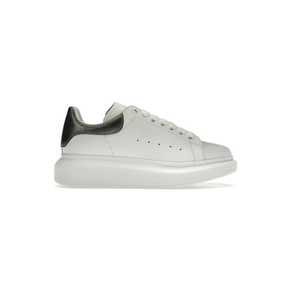 Alexander McQueen Oversized White Metallic (553770WHFBU9042)