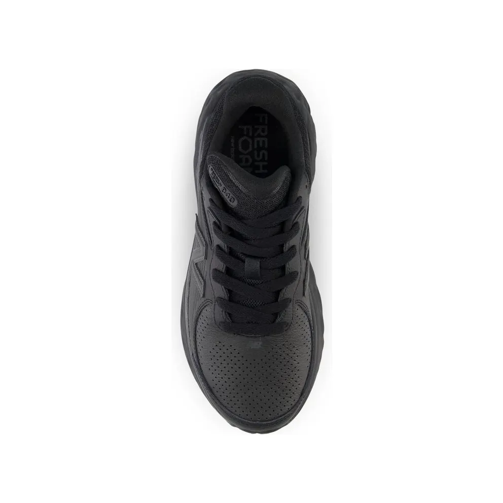 New Balance Fresh Foam X 840F Slip Resistant Black Blacktop (WW840FB1)