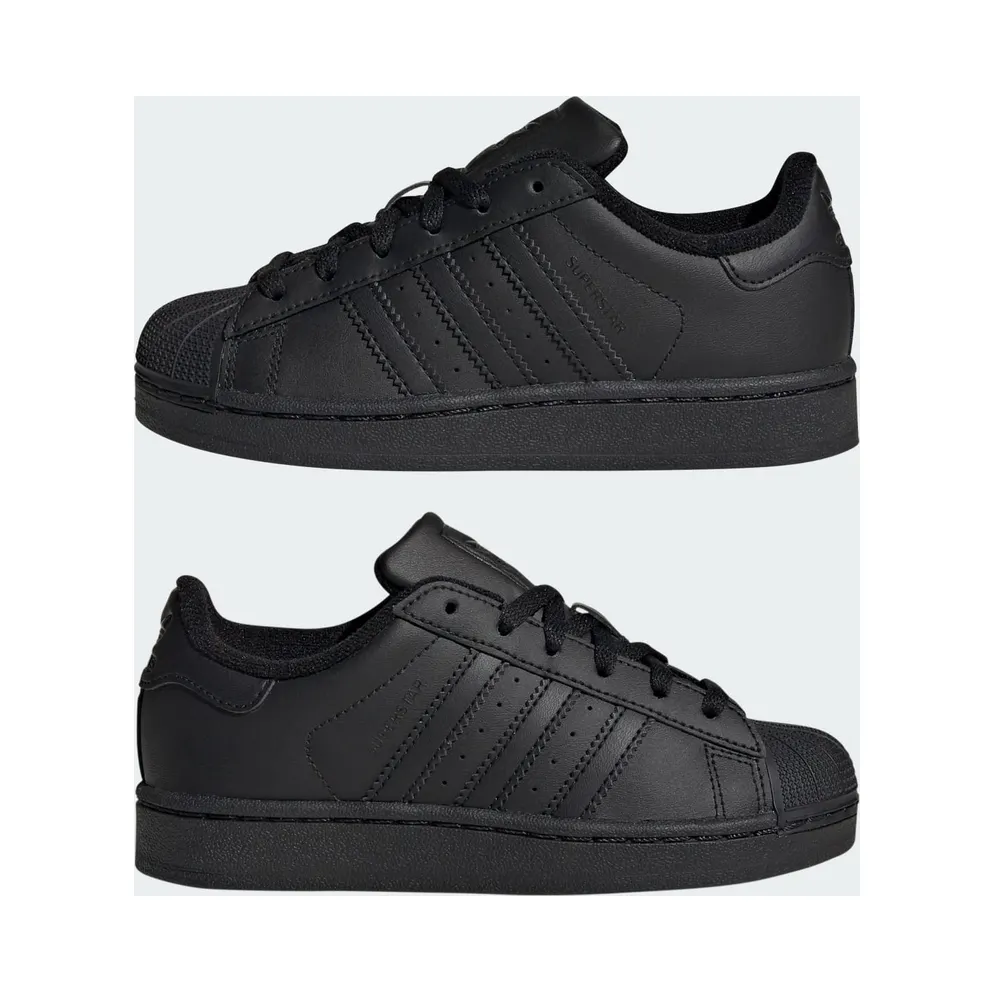 Adidas Superstar II Kids Core Black / Core Black / Core Black (JH9983)