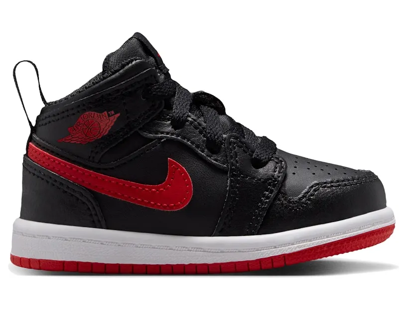 Jordan 1 Mid Black University Red (DQ8425-005)