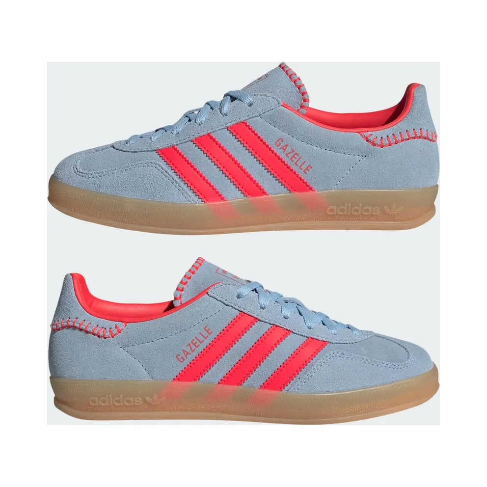 adidas Gazelle Indoor Lucid Red Clear Sky (JS1404)