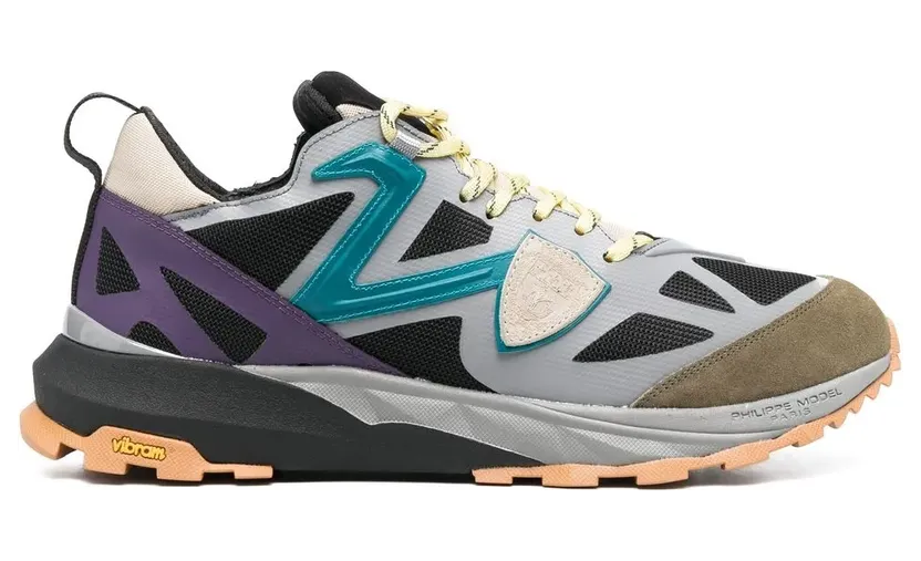 Philippe Model Paris Sneakers met logopatch – Grijs (RXLUTP04)