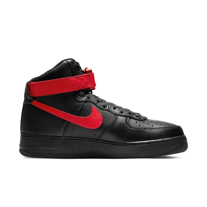 Nike x Alyx Air Force 1 Black University Red (CQ4018-004)
