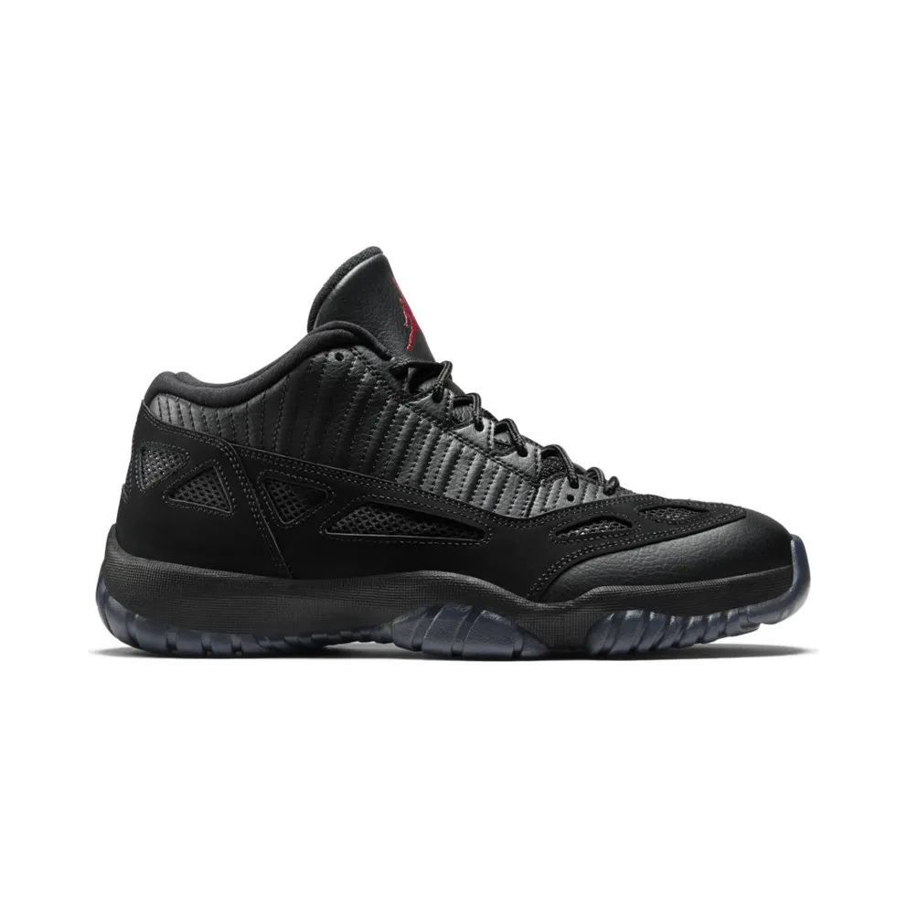 Jordan 11 Retro Low IE Referee (2015) Black/True Red (306008-003)