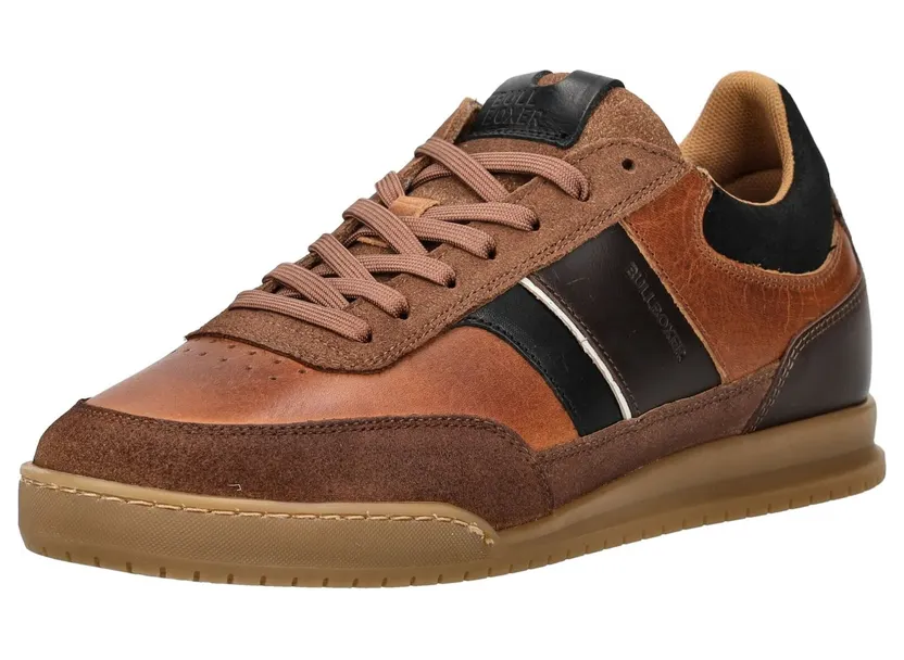 Bullboxer sneaker Bruin / Cognac / Zwart / Wit (7CI00901023331)