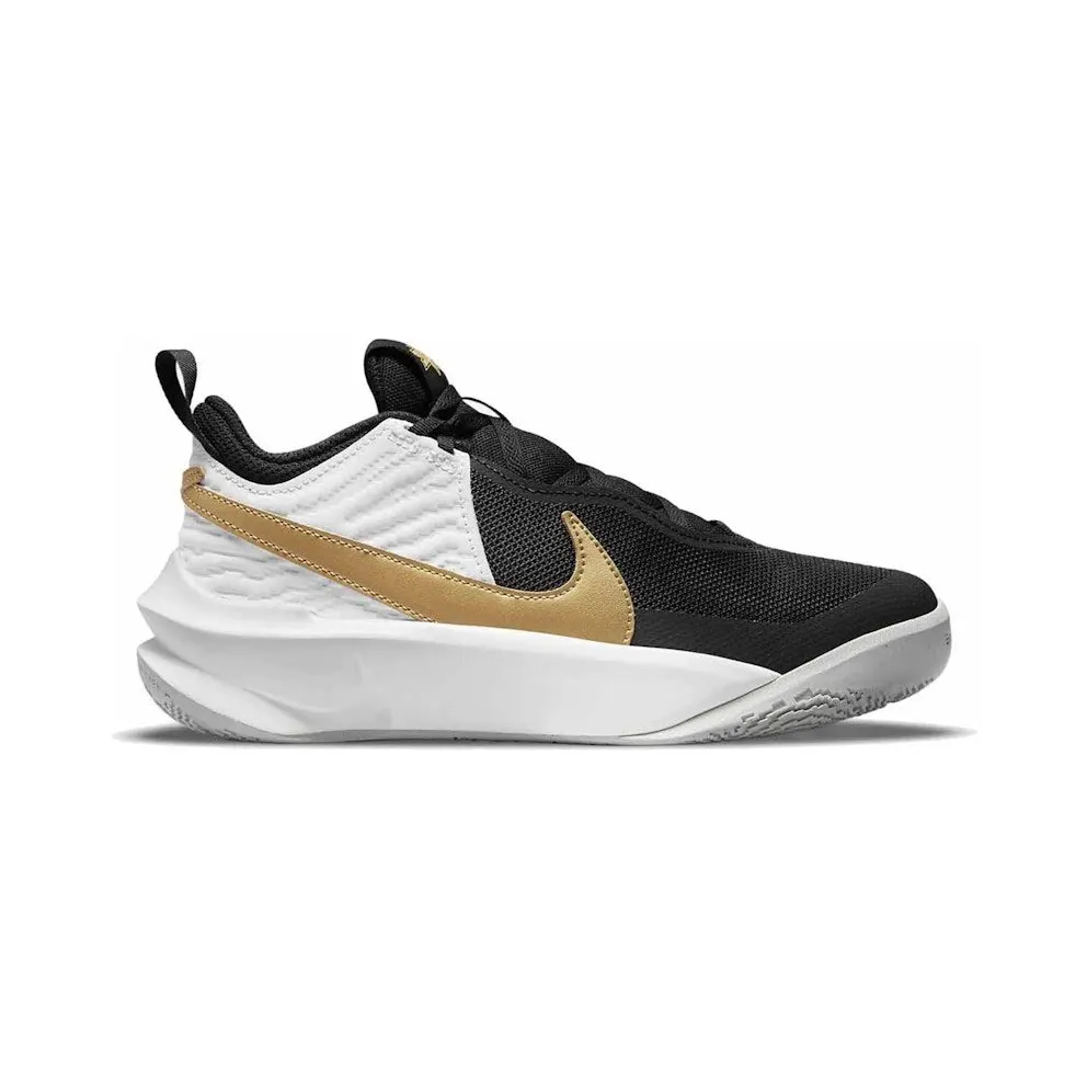 Nike Team Hustle D 10 Black Metallic Gold (CW6735-002)