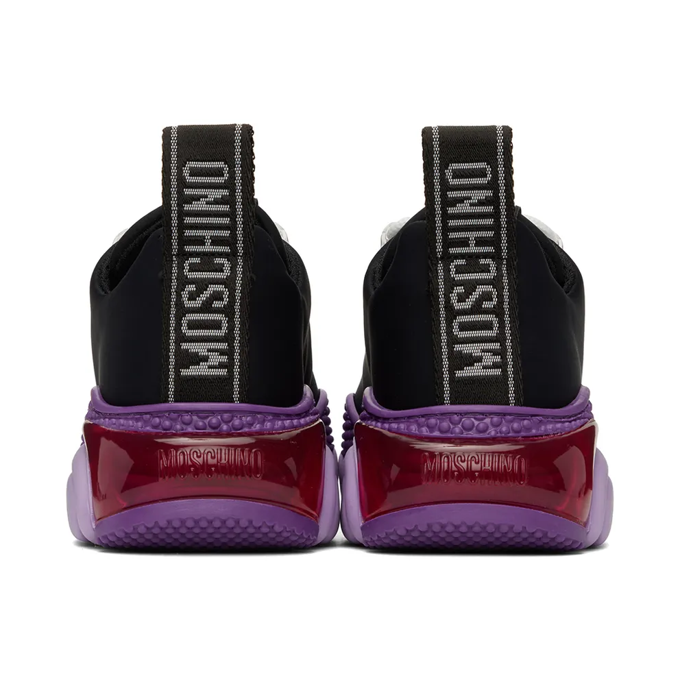 Moschino Teddy Bubble “Black/Purple” (MA15553G1F MN0 000)