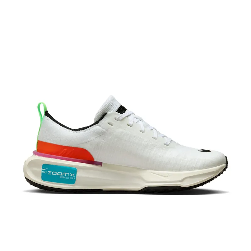 Nike ZoomX Invincible Run 3 SE White Black Picante Red Lime Blast (FJ1046-100)