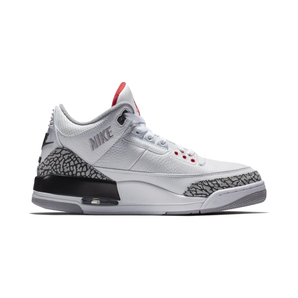 Jordan Air 3 JTH Super Bowl White/Fire Red/Black (AV6683-160)