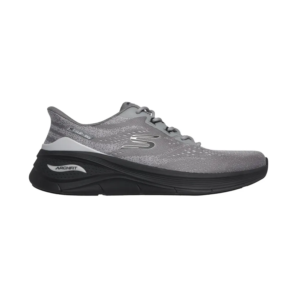 Skechers Slip-ins: Arch Fit 3.0 Sneaker Grau/Schwarz