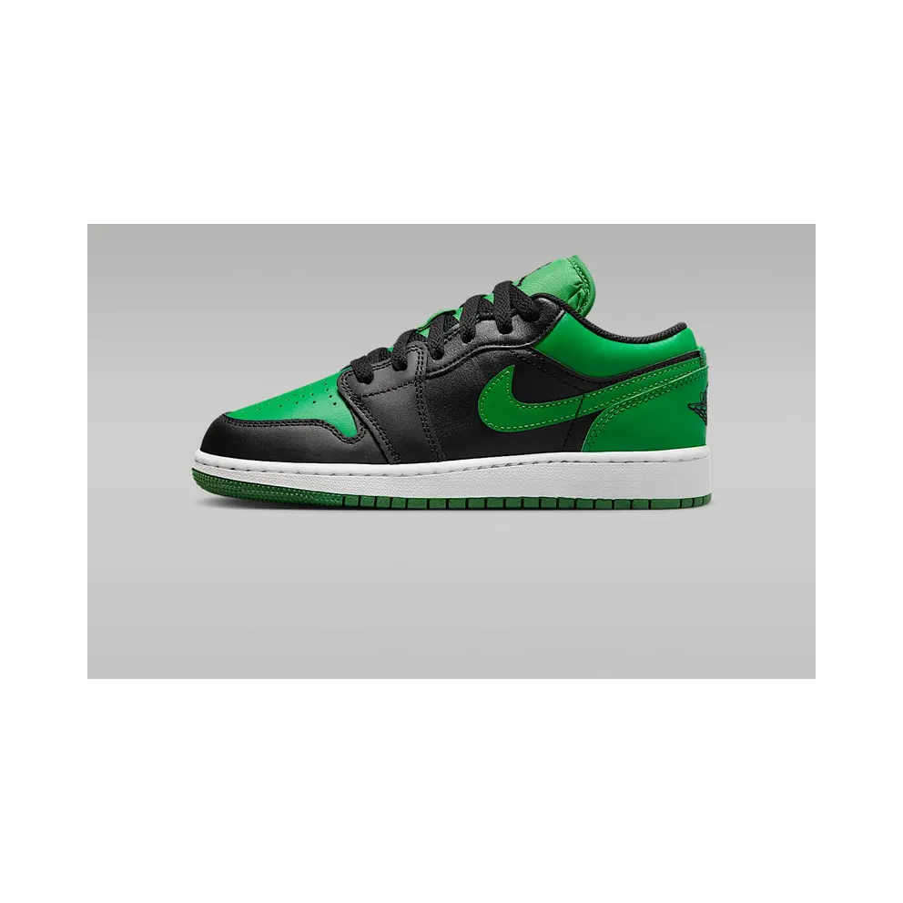 Air Jordan 1 Low GS “LUCKY GREEN” (553560-065)