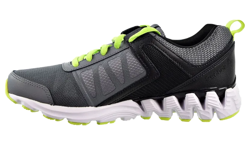 Reebok Zig Kick 2018 GS “Alloy/Black/Neon Lime” (CN7759)