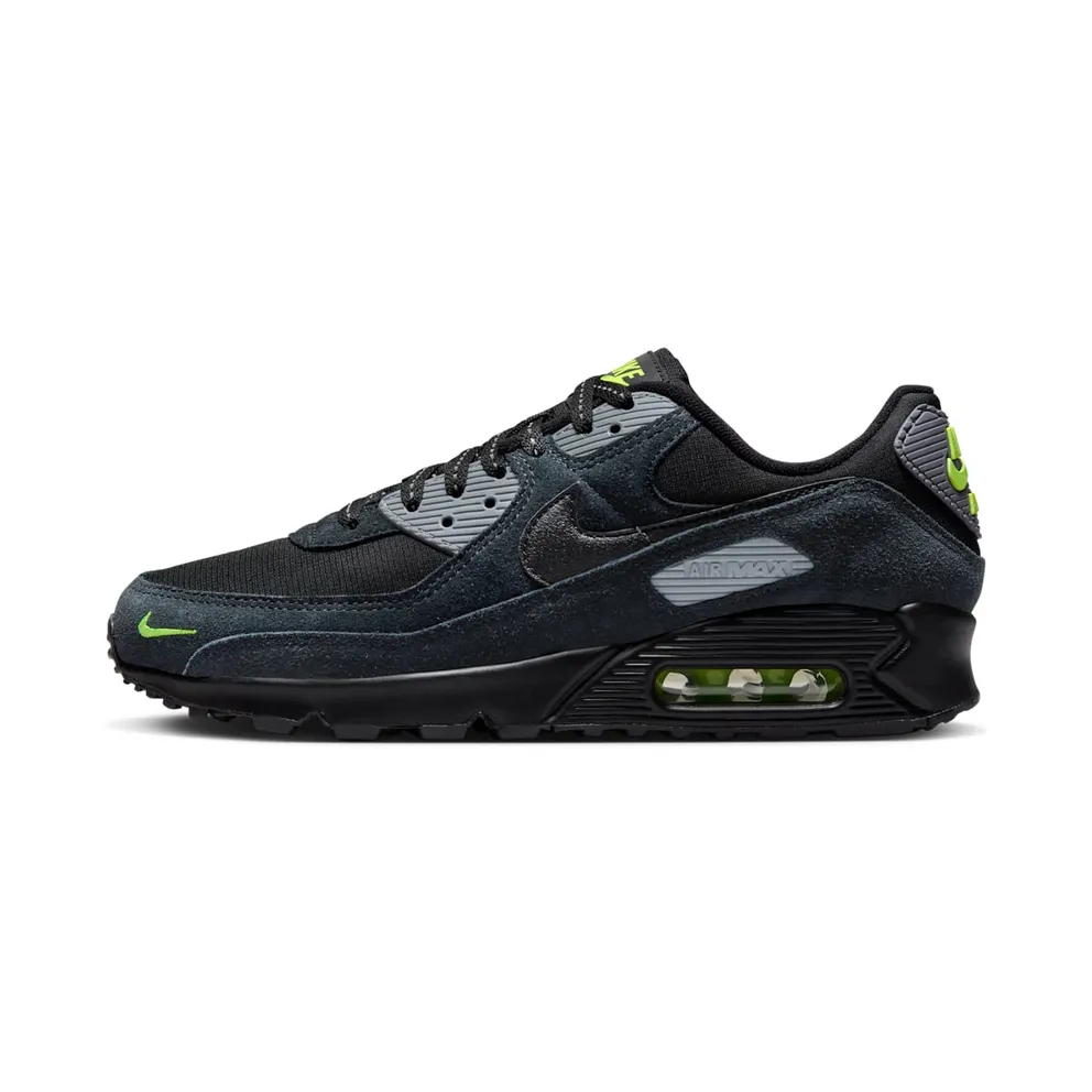 Nike Air Max 90 Black Volt Cool Grey (FQ2377-001)