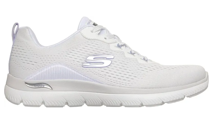 Skechers Arch Fit Summits – Daily Flow Sneaker Wit/Lavendel
