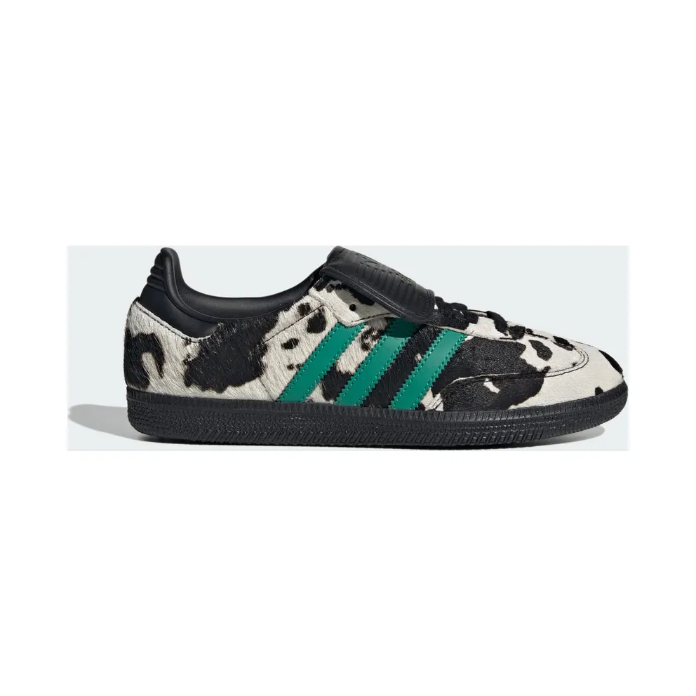 Adidas Samba LT Core Black / Lucid Blue / Gold Metallic “Animal Print” (JS3930)
