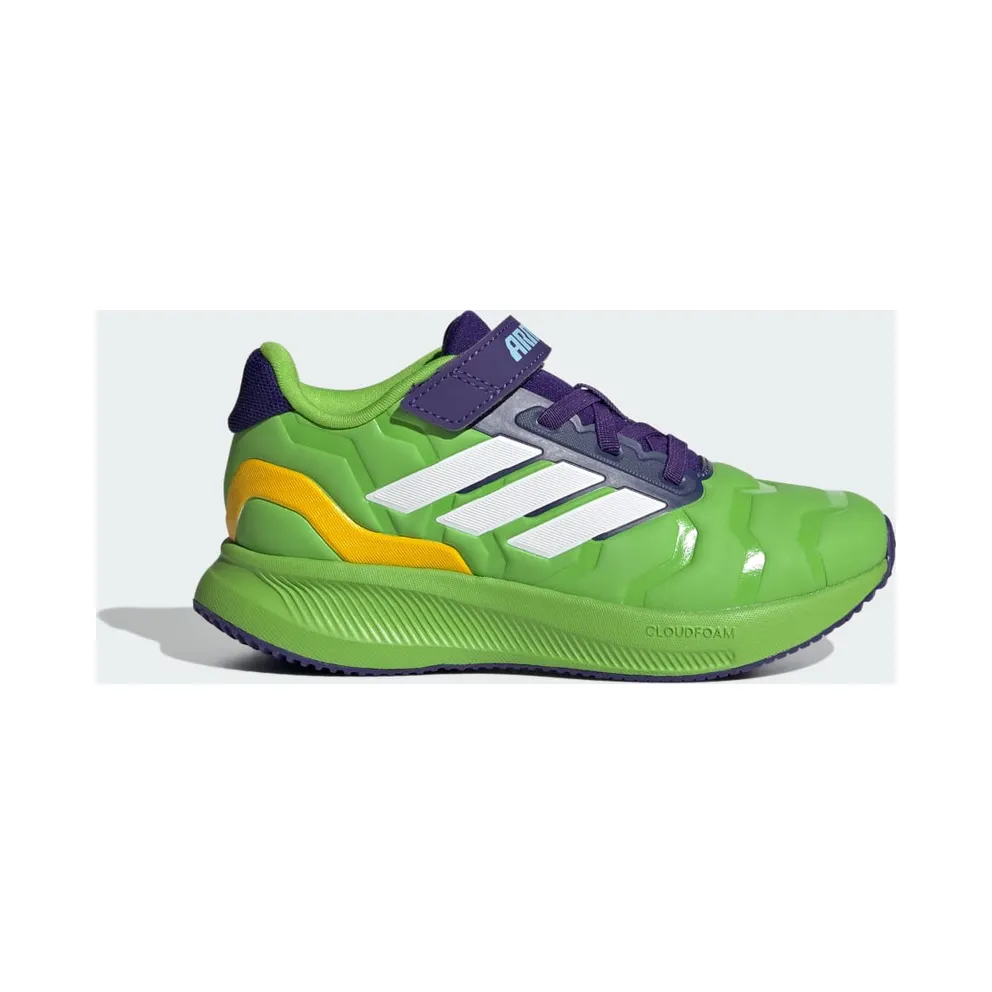 Adidas adidas Iron Hulk Runfalcon 5 Kids Semi Solar Green / Cloud White / Collegiate Purple (JQ6689)