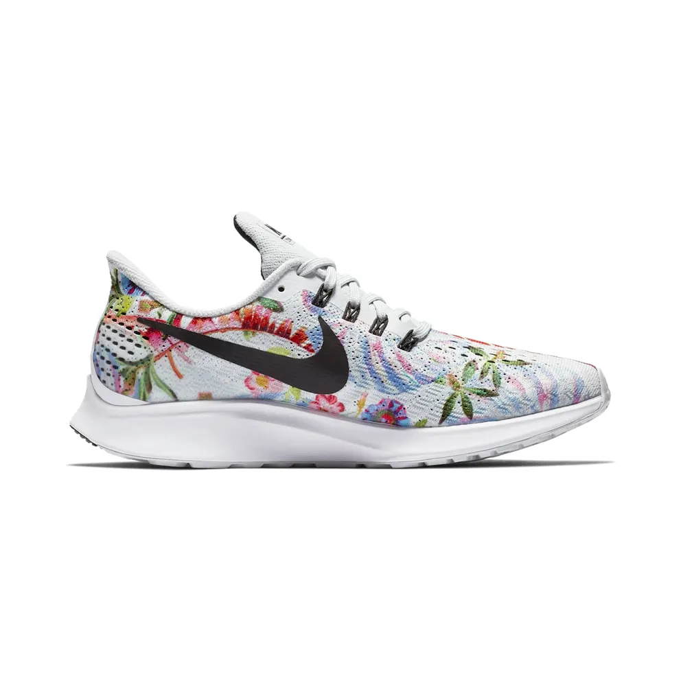 Nike Air Zoom Pegasus 35 White Floral (W) Pure Platinum/Black-White (AV3520-001)