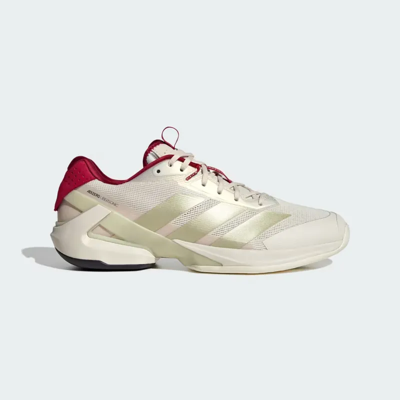 adidas Adizero Ubersonic 5 Chalk White Ice Gold Metallic (JS2562)