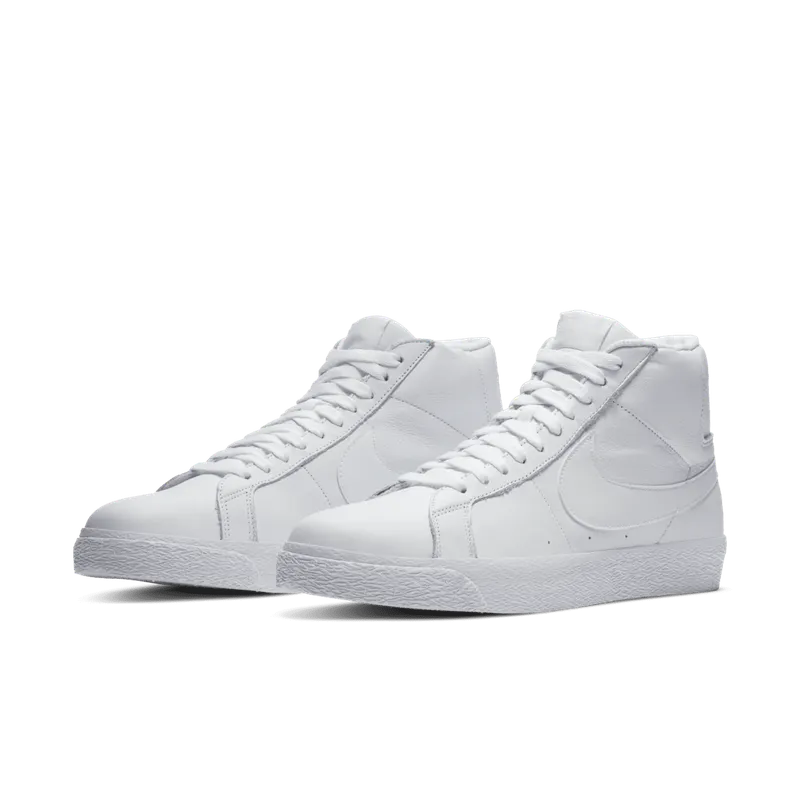 Nike SB Zoom Blazer Mid Triple White White/White-White (864349-105)