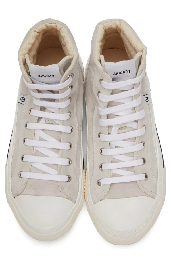 Axel Arigato Suede Midnight Hi Top Sneakers (38027) (5)