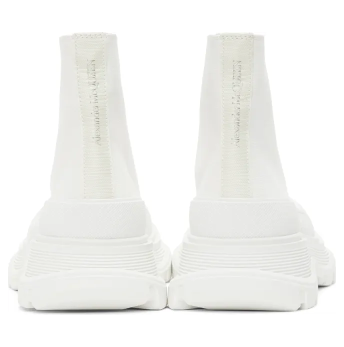 Alexander McQueen Black Tread Slick High Sneakers (611706 W4L32) (4)