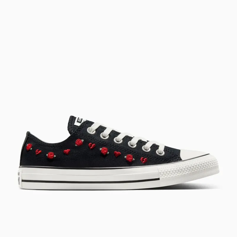 Converse Chuck Taylor All Star Valentine’s Day Black/Red/Egret (A13651C)