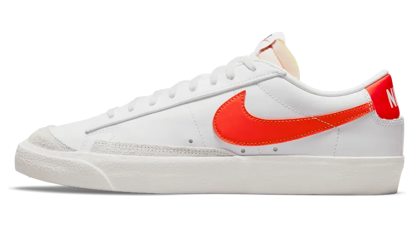 Nike Blazer Low 77 Vintage White Team Orange (DA6364-104)