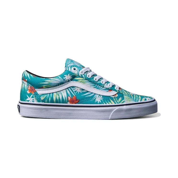 Vans Old Skool Decay Palms White True Baltic (VN08G1MOX)