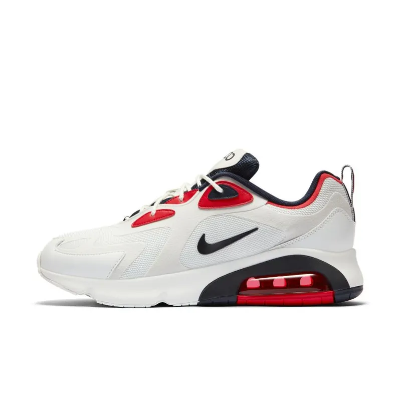 Nike Air Max 200 Summit White ‘USA Vibes’ Summit White/Obsidian/Platinum Tint (CT1262-101)