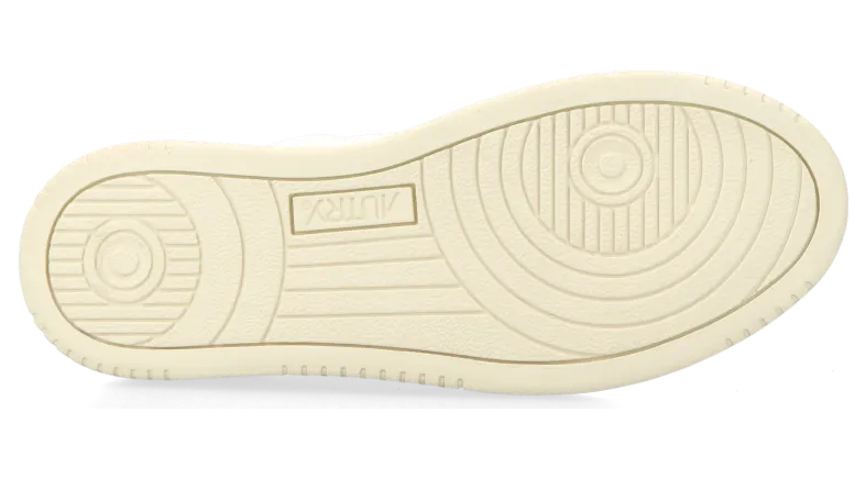 Autry Medalist Low W (leat / suede white / cvrt green) – AULWLS77 (5)